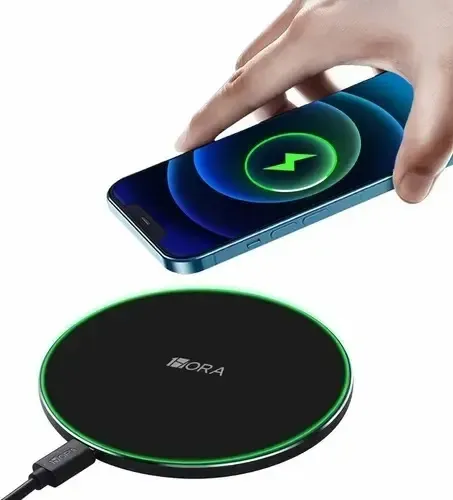 Cargador Inalámbrico Rápido 15W Qi